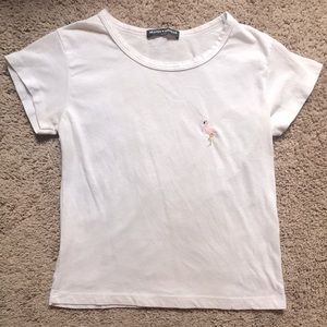 Brandy Melville Flamingo Tee